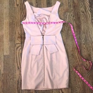 FOREVER 21 nude open-back dress